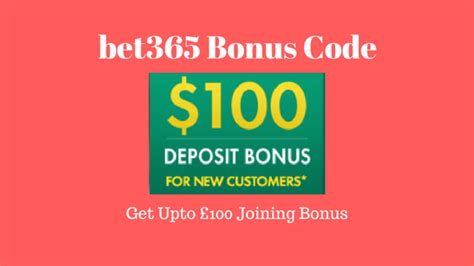 bet365 100 bonus code